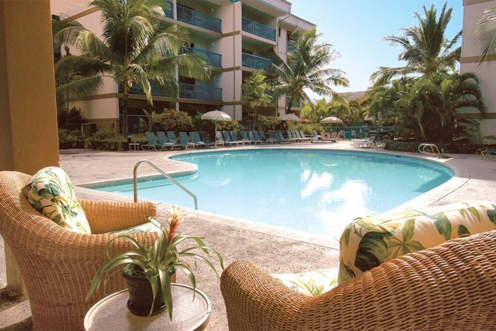 Beautiful 2 Bedroom Condo @ Kona! 카일루아 코나 외부 사진